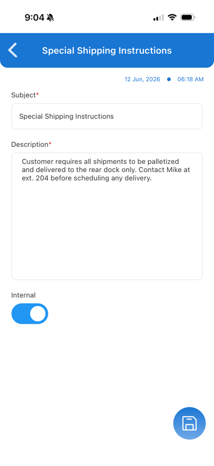 Search functionality